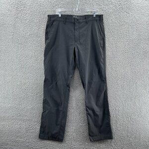 Eddie Bauer Travex Pants Mens 38 X 34 Dark Gray Stretch Nylon Outdoor Hiking